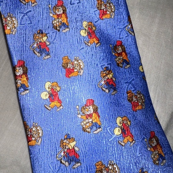 Leonard Paris Clown Pattern Tie - Picture 2 of 7